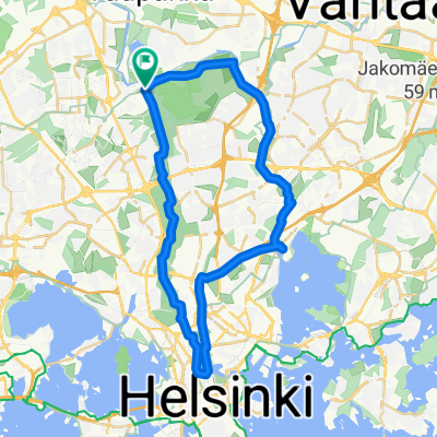 Keskuspuisto - Vantaanjoki Tour