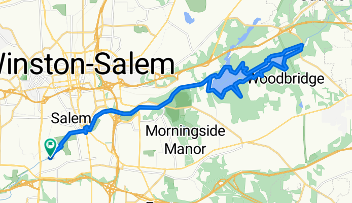 South Central, Winston-Salem to South Central, Winston-Salem